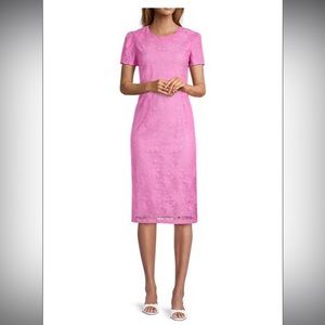 Rachel Parcell Orchid pink lace dress